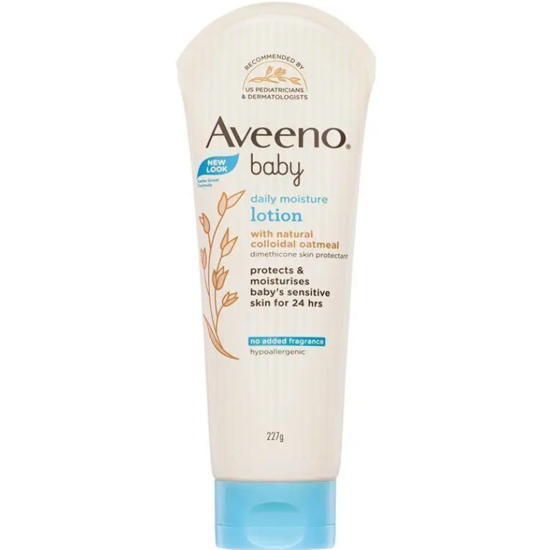 Aveeno Baby Daily Moisture Fragrance Free Lotion 227g gentle daily moisturising lotion for baby skin