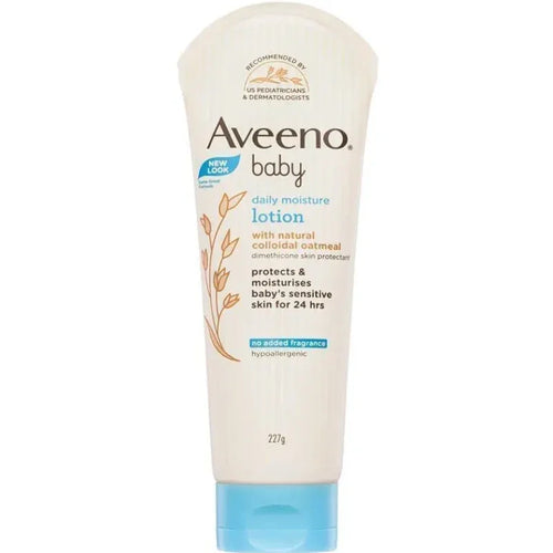Aveeno Baby Daily Moisture Fragrance Free Lotion 227g gentle daily moisturising lotion for baby skin