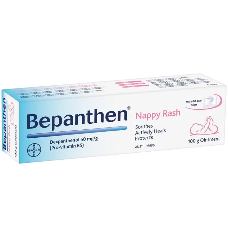 Bayer Bepanthen Nappy Rash Ointment 100g baby skin care ointment for nappy care