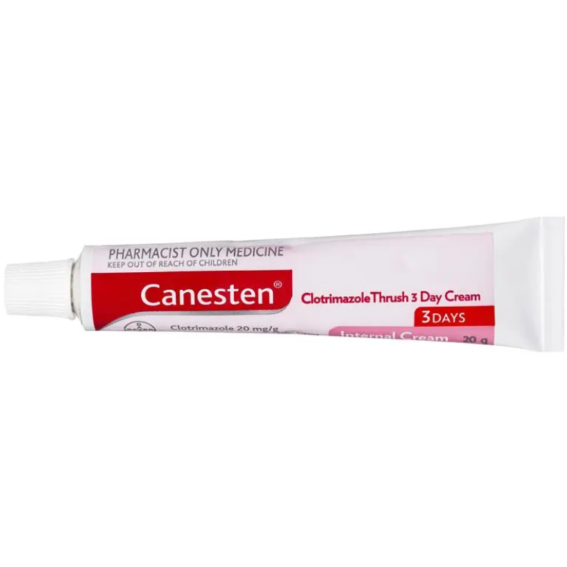 Bayer Canesten Clotrimazole Thrush 3 Day Cream 20g antifungal vaginal cream with clotrimazole 2 percent