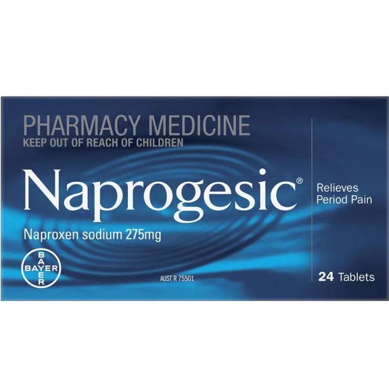 Bayer Naprogesic 275mg Naproxen Sodium Tablets 24 Pack over the counter medicine