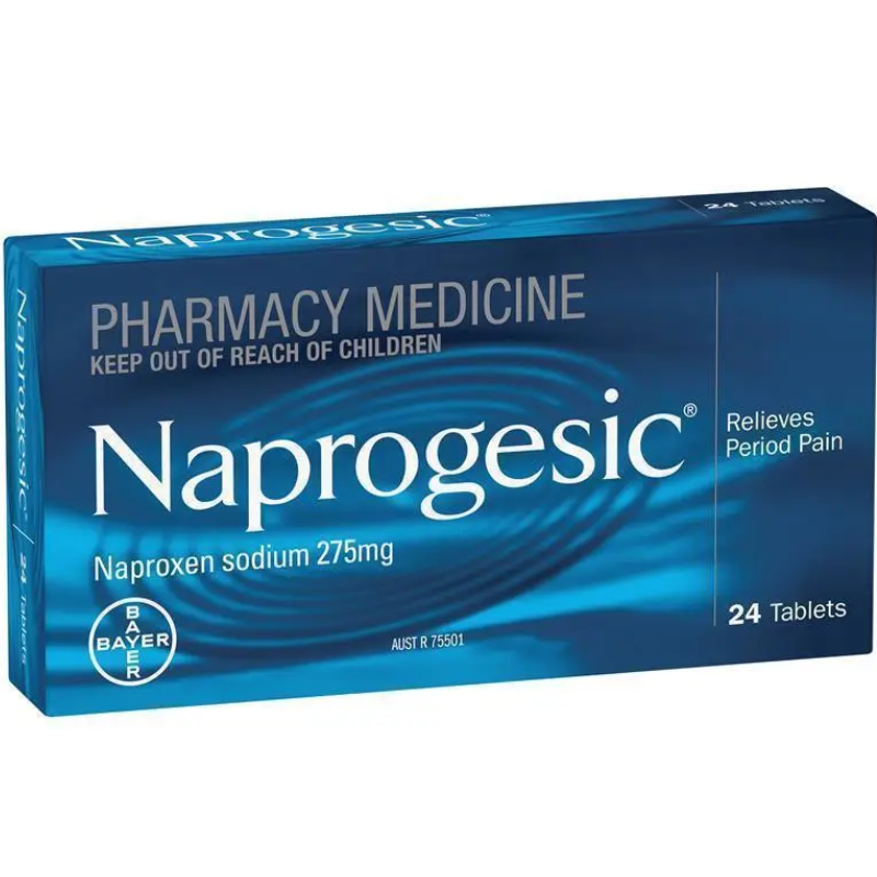 Bayer Naprogesic 275mg Naproxen Sodium Tablets 24 Pack over the counter medicine