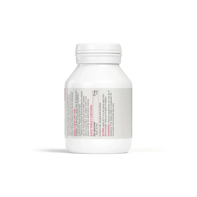 Active ingredients directions and storage conditions of Bio Island Zinc for Kids 120 tablets