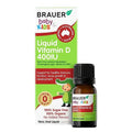 Brauer Baby & Kids Liquid Vitamin D 400IU 10ml Australian Dietary Supplement Genuine Australian Product