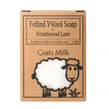 Bruntwood Lane Felted Wool Soap Goats Milk 100g