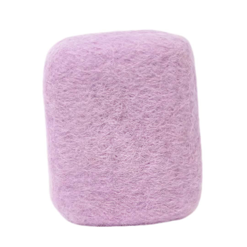 Bruntwood Lane Felted Wool Soap Lavender 100g | Natural Exfoliating Soap