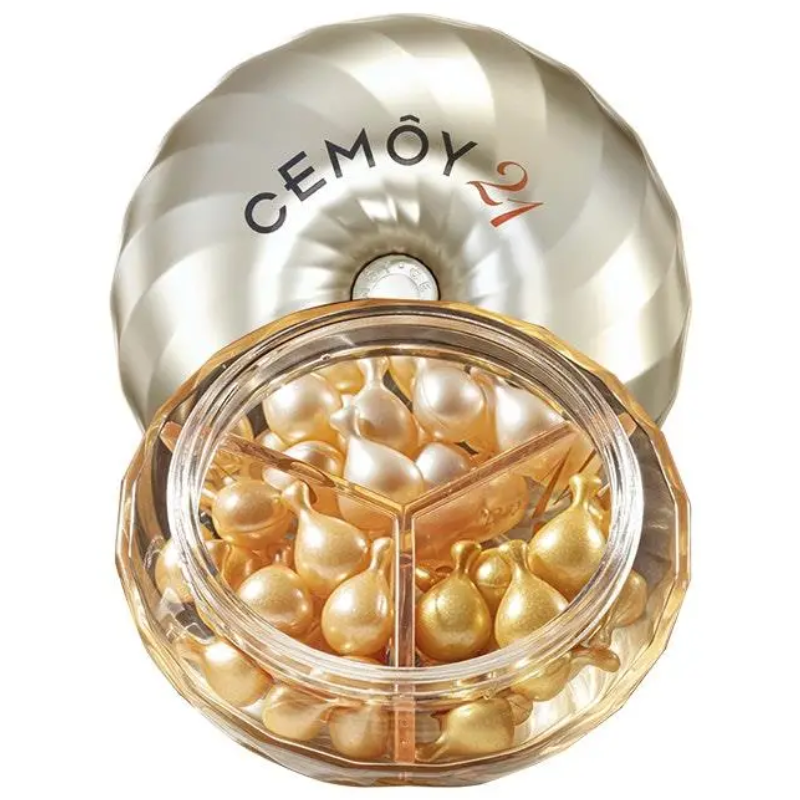 CEMOY 21 Day Intensive Rejuvenation Capsule Serum Set 0.4mL with 42 individually sealed facial serum capsules