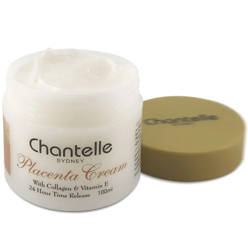 Chantelle Sydney Placenta Cream with Collagen and Vitamin E 100ml Australian moisturising skincare cream