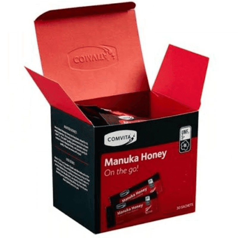 Comvita Manuka Honey On The Go UMF 5+ 30 sachets authentic New Zealand UMF certified Manuka honey single serve sachets