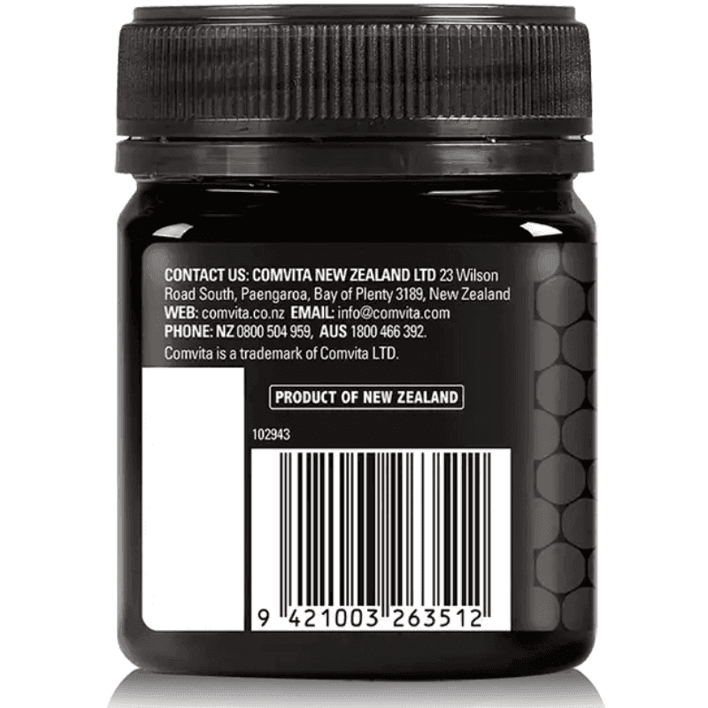 Comvita Manuka Blend Honey MGO 30+ 250g premium New Zealand Manuka honey blend in a 250g jar
