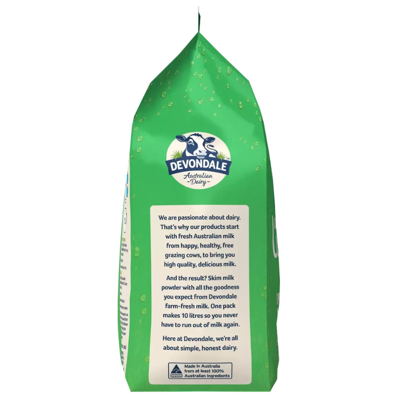 Devondale Instant Skim Milk Powder 1kg Australian instant skim milk powder