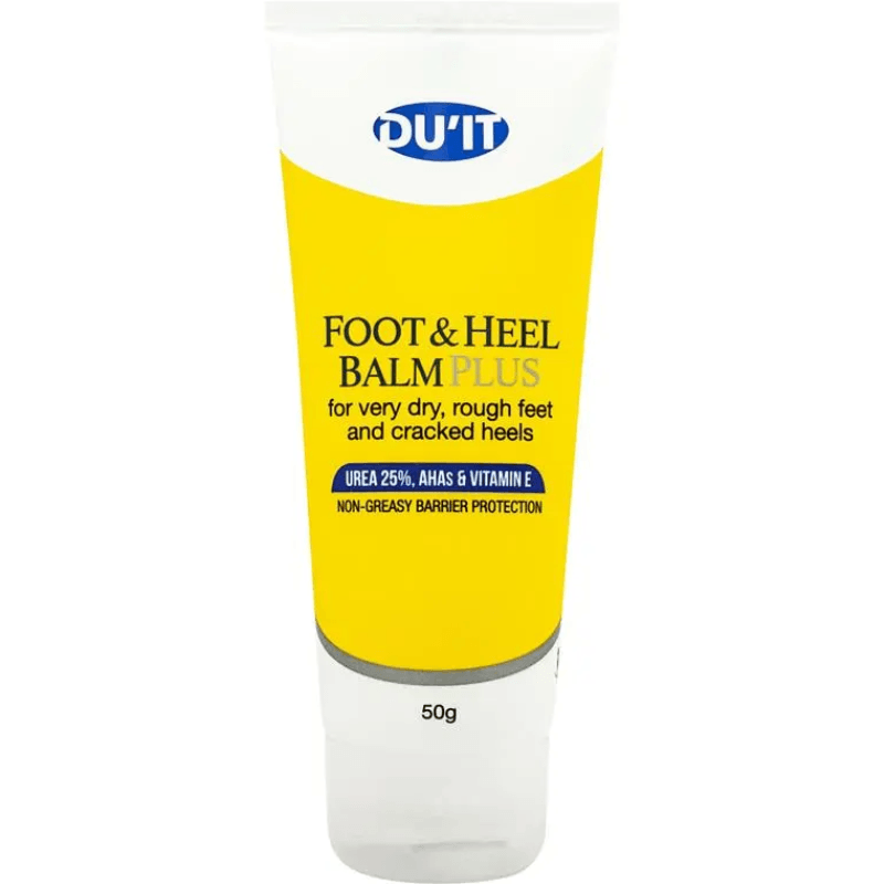 DU'IT Foot and Heel Balm Plus Dry Skin Foot Cream 50g intensive moisturising foot cream for dry feet and rough heels