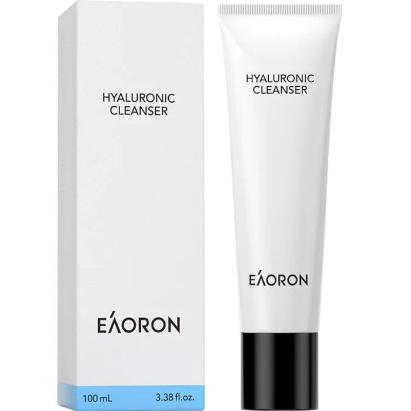 Eaoron Hyaluronic Cleanser 100ml gentle hydrating facial cleanser with hyaluronic acid for clean refreshed and moisturised skin