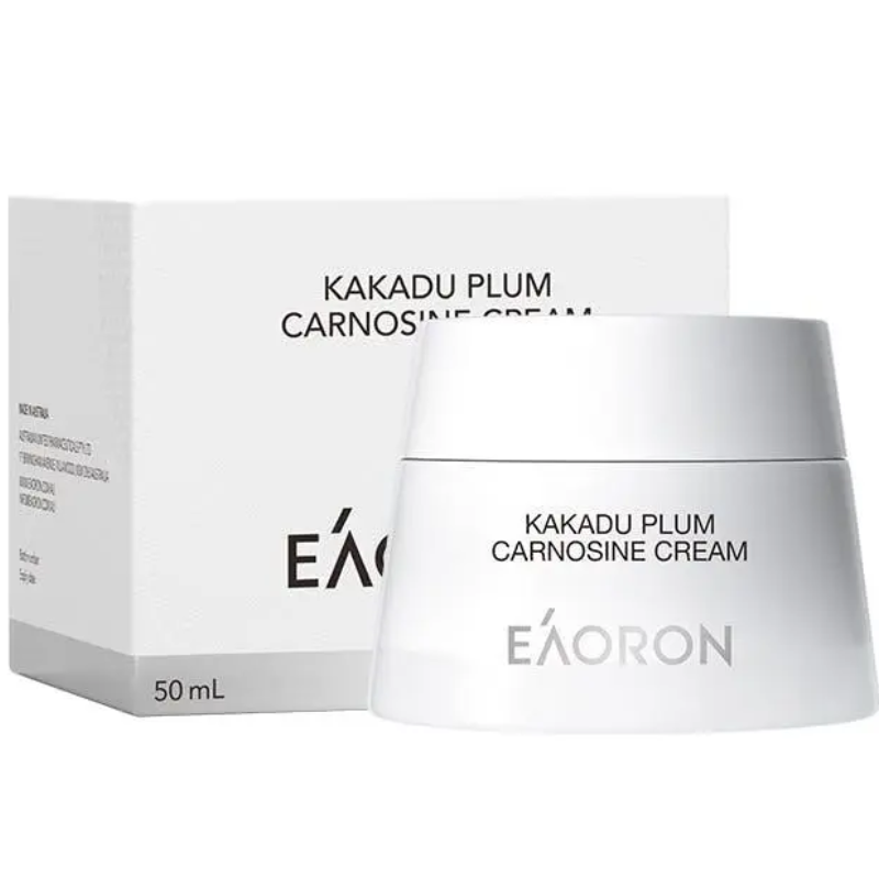 Eaoron Kakadu Plum Carnosine Cream 50g brightening and hydrating facial moisturiser with Kakadu Plum and Carnosine for firmer radiant skin