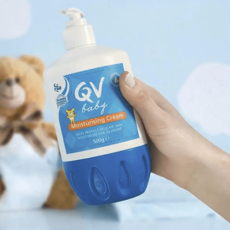Ego QV Baby Moisturising Cream 500g rich fragrance free daily moisturiser for babies with dry and sensitive skin