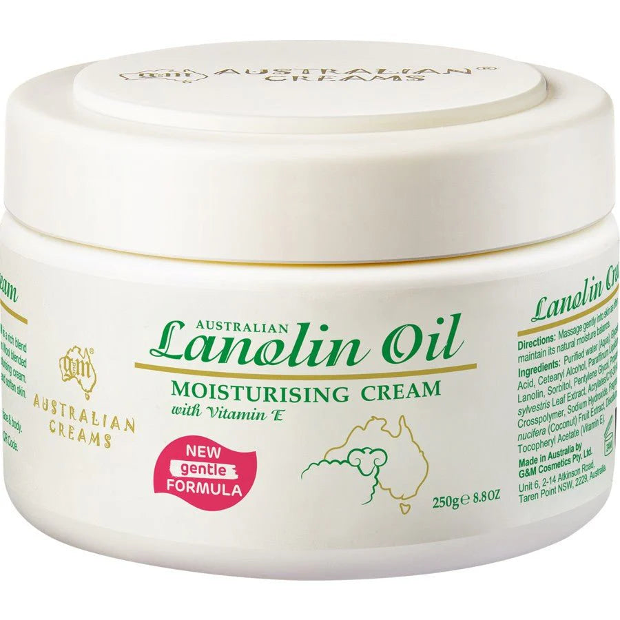Australian Lanolin Oil Moisturising Cream 250g