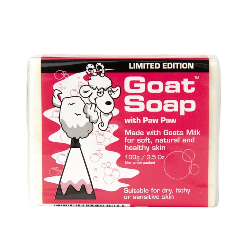 Goat Soap With Paw Paw 100g goat milk soap with paw paw fruit extract and sweet almond oil