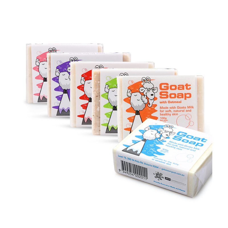 Goat Soap Original 100g with pure goat milk and sweet almond oil