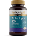 Herbs of Gold Alpha Lipoic 300 60 Vegetarian Capsules premium Australian Alpha Lipoic Acid supplement in vegetarian capsules