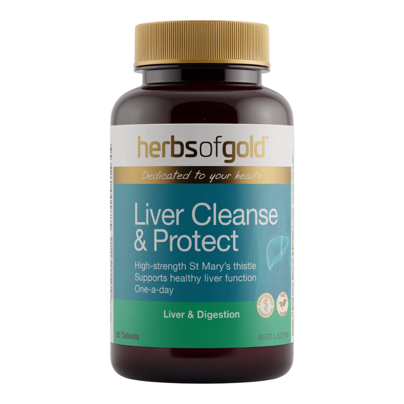 Herbs of Gold Liver Cleanse & Protect 60 Tablets
