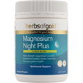 Herbs of Gold Magnesium Night Plus 150g Australian magnesium supplement powder
