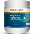 Herbs of Gold Magnesium Night Plus 300g Australian magnesium supplement powder