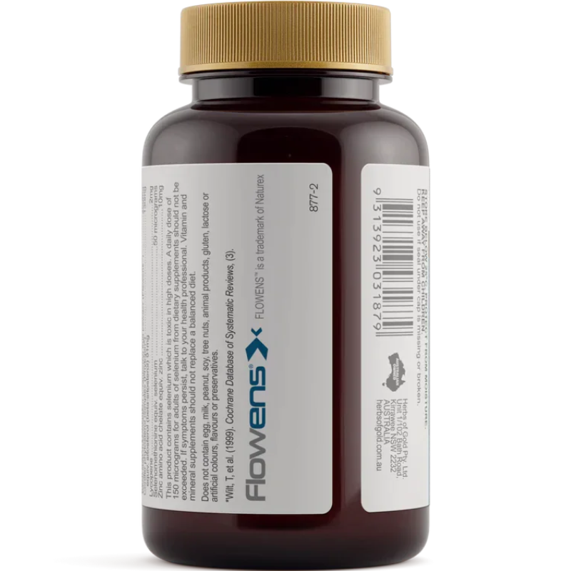 Herbs of Gold Prostate Pro 60 Tablets premium Australian herbal supplement in tablet format