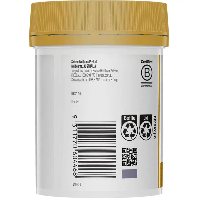 Swisse Beauty Collagen Glow With Collagen Peptides 120 Tab DATE 2028