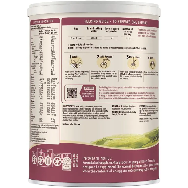 Karicare 3 Toddler Milk Drink From 12+ Months 900g Australian toddler milk powder