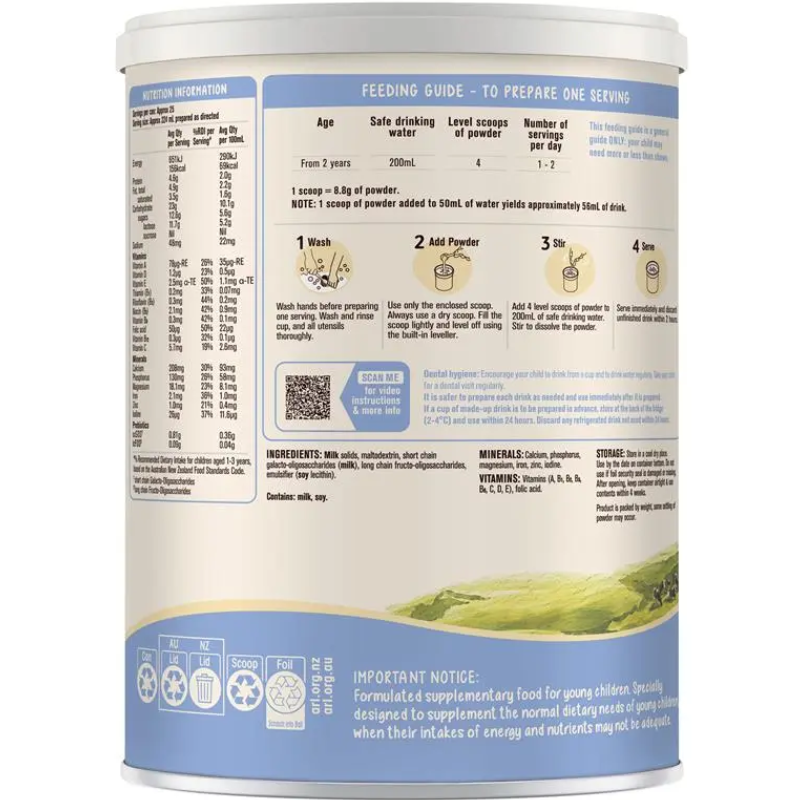 Karicare 4 Toddler Milk Drink From 2 Years 900g Australian toddler milk powder