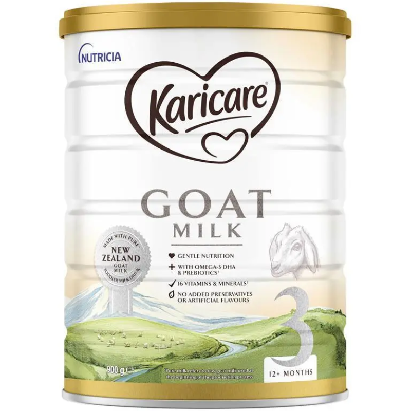 Karicare Goat Milk Stage 3 Toddler Formula 900g Australian goat milk formula for toddlers from 1 year