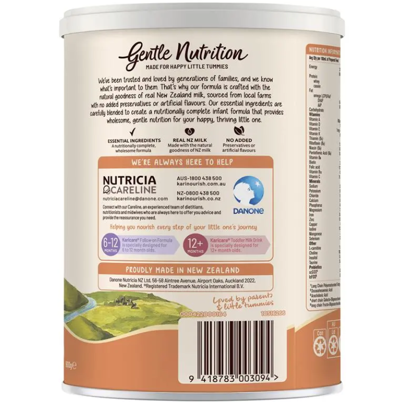 Karicare+ 1 Baby Infant Formula From Birth to 6 Months 900g Australian infant formula milk powder