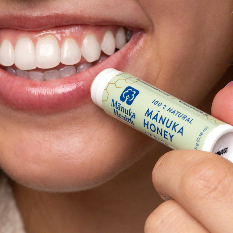 Manuka Health Mānuka Honey Lip Balm Lip Rescue moisturising lip care with Mānuka honey