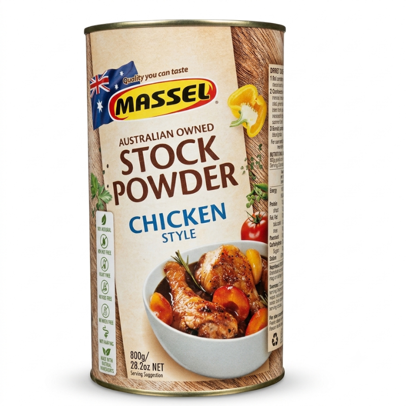 Massel Chicken Stock Powder 800g Australian Chicken Stock Powder EXP 2028