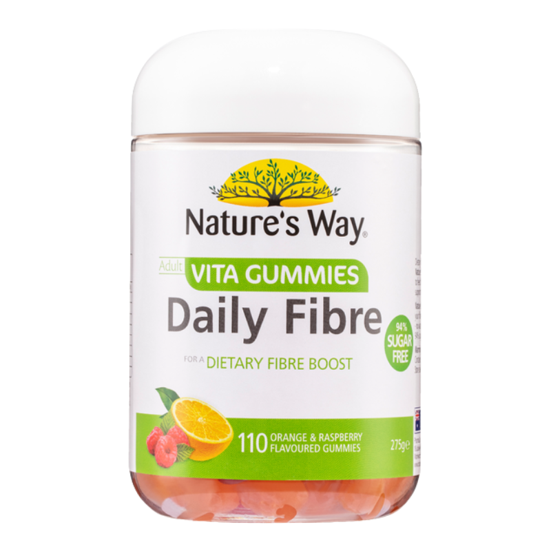Nature's Way Adult Vita Gummies Fibre 110 Gummies dietary supplement with fibre for adults