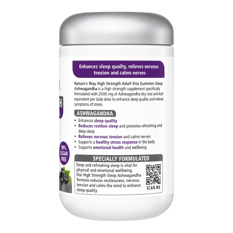 Nature's Way Adult Vita Gummies Sugar Free Sleep 40 Gummies sugar free dietary supplement for adults