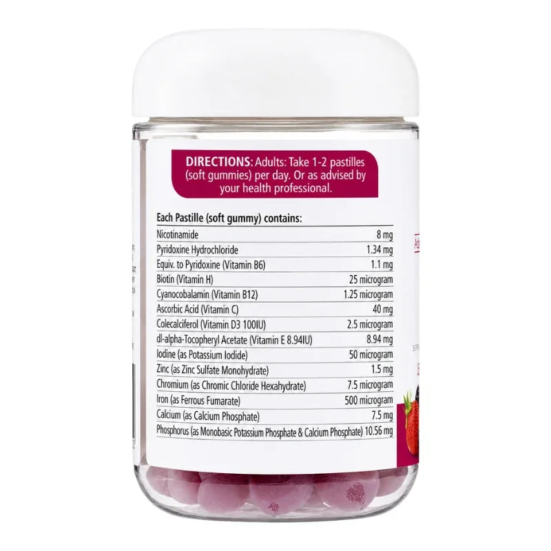 Nature's Way Adult Vita Gummies Women's Multivitamin 100 Gummies dietary supplement with vitamins and minerals for women
