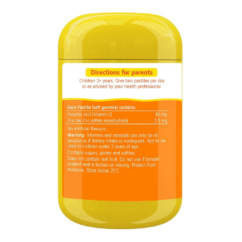 Nature's Way Gummies Vitamin C + Zinc 120 Gummies dietary supplement with vitamin C and zinc
