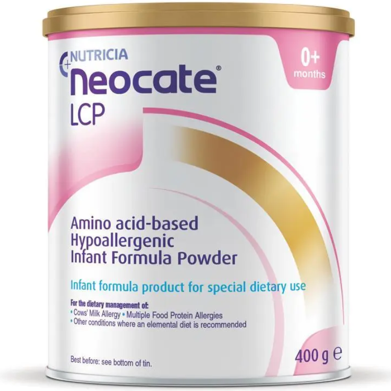 Neocate LCP Amino Acid-Based Hypoallergenic Infant Formula 400g food for special medical purposes for infants from birth