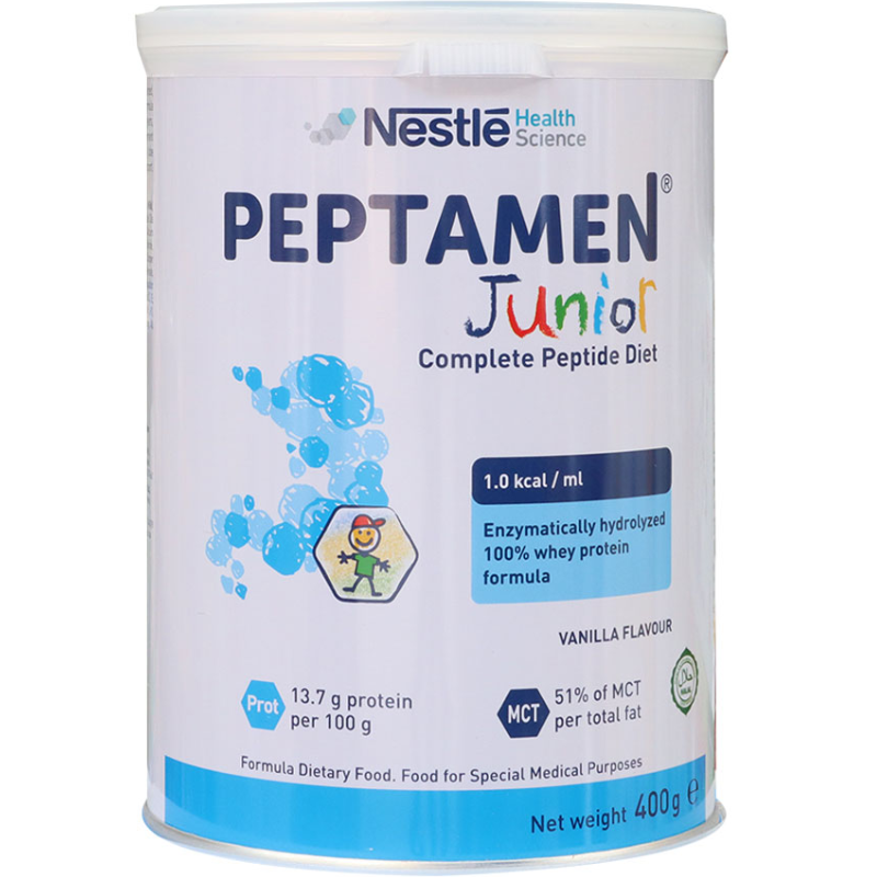 Nestle Peptamen Junior Complete Peptide Diet 400g food for special medical purposes powder