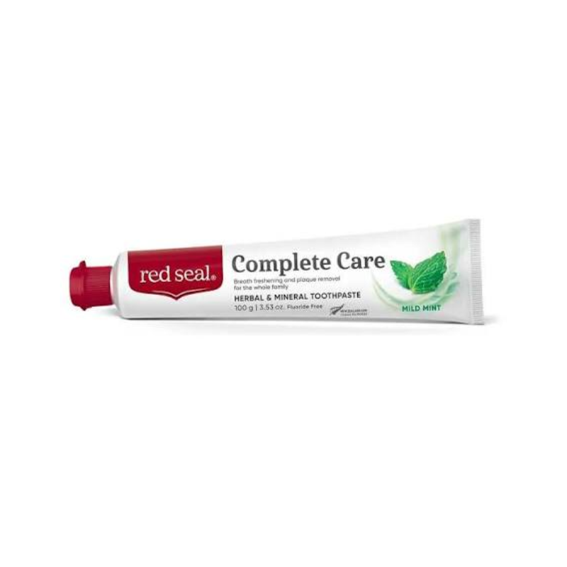 Red Seal Complete Care Toothpaste 100g | Natural Mild Mint Toothpaste for Daily Oral Care