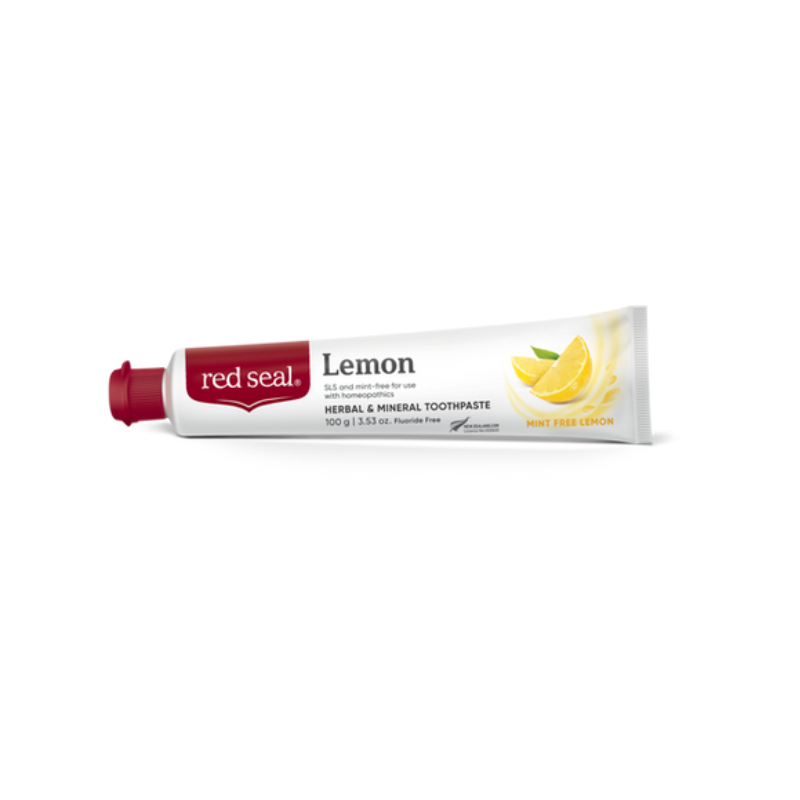 Red Seal Lemon Herbal & Mineral Toothpaste 100g with lemon, herbal and mineral ingredients