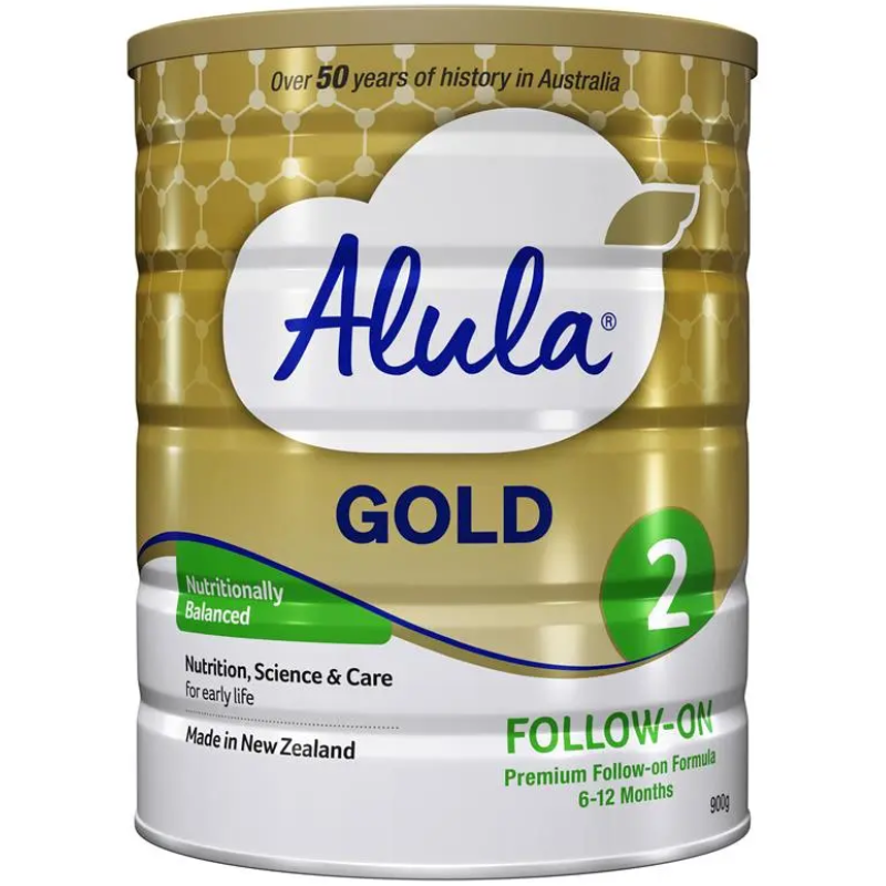 S26 Alula Gold Stage 2 900g premium follow-on formula powder for babies aged 6 to 12 months