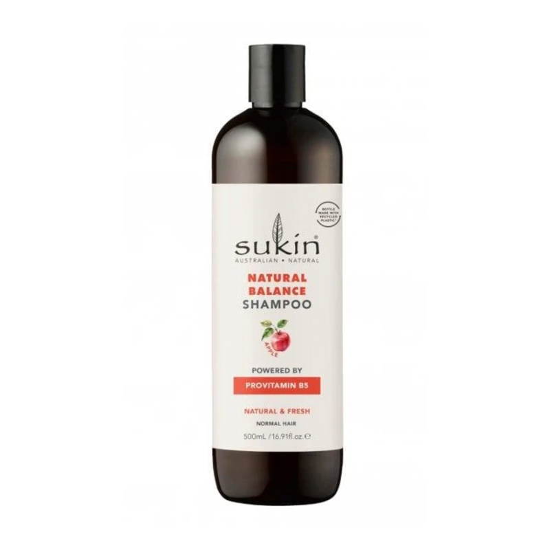 Sukin Natural Balance Shampoo 500ml with apple