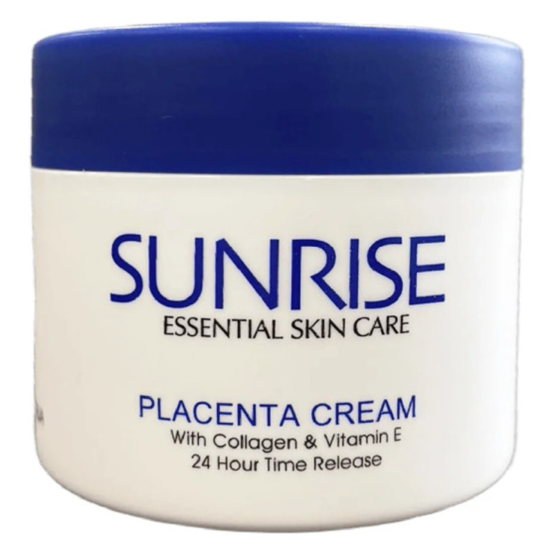 Sunrise Placenta Cream with Collagen and Vitamin E 100ml Australian moisturising skincare cream