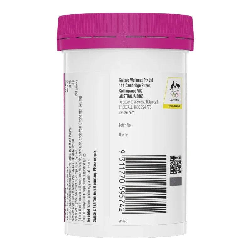 Swisse Ultiboost Menopause Balance 60 Tablets Herbal Dietary Supplement Genuine Australian Product