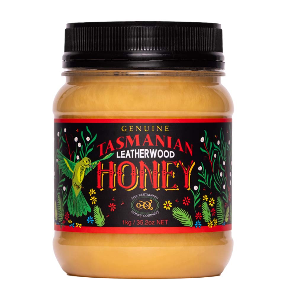 Tasmanian Leatherwood Honey 1kg pure Australian Tasmanian leatherwood honey