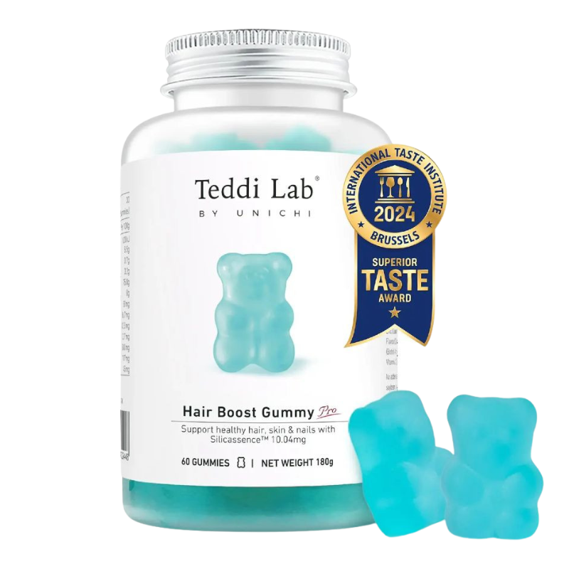 Unichi Hair Boost Gummy Pro 60 Gummies | Hair Growth & Beauty Support