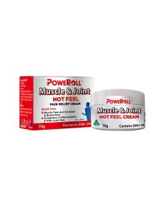 Poweroll Muscle & Joint Hot Feel Cream 70g