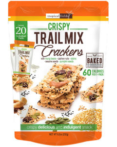 Tropical Fields Crispy Trail Mix Crackers 232g